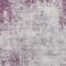 Homeroots 9' X 12' Plum And Ivory Abstract Washable Indoor Outdoor Area Rug 612362 - alternate 6