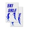 Signmission Ski Sale, Vinyl Decals Only 24 Inch x 36 Inch, Vinyl Decal, 2PK DSB-2436-2PACK-Ski Sale - alternate 1