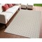 Homeroots 4' X 6' Gray And Ivory Geometric Indoor Outdoor Area Rug 554806 - alternate 1