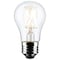 Satco Satco A15 E26 (Medium) Filament LED Bulb Warm White 40 Watt Equivalence 2 pk S21873 - alternate 2