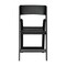 Flash Furniture Hercules Tucker Black Lightweight Foldable Chairs, Removable Black Vinyl Padded Seats, 2PK 2-LE-L-1M-BK-GG - alternate 5