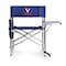 Picnic Time Family Of Brands NCAA Virginia Cavaliers Sports Chair with Side Table - Beach Chair 809-00-138-594-0 - alternate 1