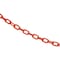 Mr. Chain 3/4" x 100' Traffic Orange Plastic Safety Chain 00013-100 - alternate 1