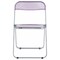 Leisuremod Rectangular 63 in W, 30 in L, Acrylic/Chrome/MDF/Metal, Magenta LF19RTM63PU6 - alternate 8
