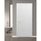 Sartodoors Modern Wood Interior Door with Hardware, Planum 0770 White Silk, Single Panel Frame Trims, Bathroom PLANUM0770ID-WS-42 - alternate 5