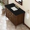 James Martin Vanities Kinnsden 48" Single Vanity, Sable Oak w/ 3 CM Phantome Eclos Top D680-V48-SBK-3PHT - alternate 6