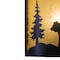Vaxcel Bozeman 1 Light Bronze Rustic Bear Tree Indoor Outdoor Flush Wall Sconce WS55708BBZ - alternate 6