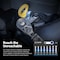Capri Tools 3/8 in. Drive Torque Adapter Set, 12-Point Box End, 1/4 to 3/4 in., SAE, 9-Piece with Mechanic's Tray CP31510-9ST - alternate 6
