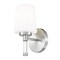 Z-Lite Henri Brushed Nickel 1 Light Vanity 7700-1V-BN - alternate 5