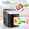 Healsmart Simple Deluxe Countertop Ice Maker Machine Self-Cleaning with Scoop, Fast Making 9 Ice Cubes in 6 M 3A88HKICEM26BLKV2 - alternate 5