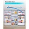 Black&Decker 20.1 cu. Ft. Top Mount Refrigerator / Freezer -Stainless Look BR2010JS - alternate 6