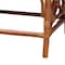 Bali & Pari Morley Marbled Tortoise Natural Rattan Ottoman 268-14698-ZORO - alternate 6