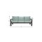 Homeroots 83" Green Polypropylene Sofa 667663 - alternate 7