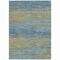 Homeroots 8' X 10' Denim Blue Striped Washable Indoor Outdoor Area Rug 608470 - alternate 7