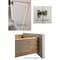 Craftmark Plymouth Shaker 36'' W x 12'' D x 15'' H Ready To Assemble Bridge Kitchen Cabinet PWW3615 - alternate 2
