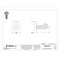 Tamper-Pruf Screws Tamper Resistant Screw, 1/2 in, Black Oxide Finish, Steel, Button Head Torx Drive, 50 PK 31070 - alternate 3
