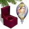 Homeroots American Flag Angel Hand Painted Mouth Blown Glass Ornament 477515 - alternate 1