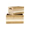 Homeroots Set of Two Brown Water Hyacinth And Solid Wood Basket, 2PK 571507 - alternate 4
