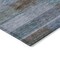 Homeroots 3' X 5' Blue Denim Blue And Brown Striped Washable Indoor Outdoor Area Rug 615476 - alternate 7