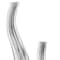 Homeroots Set of Two Silver Aluminum Squiggly Vases, 2PK 354815 - alternate 5