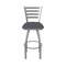 Holland Bar Stool Co 410 Jackie Stainless Steel 36in Swivel Bar Stool with Canter Storm Seat 41036SS004 - alternate 3