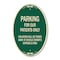 Signmission Parking for Our Patients Only - Violators Wil, 12 In X 18 In Architectural, Heavy Gauge Aluminum A-OV-G-1218-23442 - alternate 1