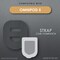 Coverguard CGM Overpatch, Omnipod 5 Insulin Pod, Black Cross-strap Design, Waterproof Adhesive, Anti-Fray, 25PK 101-301B - alternate 5