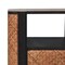 Homeroots 23" Brown Solid Wood Two Drawer Nightstand 701728 - alternate 8