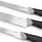 Oster Lindbergh 22 Piece Stainless Steel Cutlery Set with Storage Block in Black 143721.22 - alternate 6