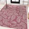 Jonathan Y Nevis Palm Frond Fuchsia/Light Gray 3 ft. x 5 ft. Indoor/Outdoor Area Rug SMB119F-3 - alternate 4