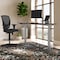 We'Re It Electric Sit Stand Desk, 46.25 H, 24 W X Laminate wood, metal, Brushed Silver, Walnut Block VL22BS7224-WNB - alternate 5