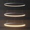Jonathan Y Brice 23.75" Modern Contemporary Metal Round Dimmable Integrated LED Pendant, Gray JYL7203E - alternate 7