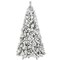 Homeroots 6' Full Flocked Pine Christmas Tree 713055 - alternate 2