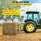 Vevor Hay Spears Bale Spikes 2 Black Hay Bale Spears 49" Capacity 4000 lbs 1 3/4" Dia. CM45x1250-4000B - alternate 5