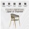 Leisuremod Bella Collection Modern Dining Chair in Light Grey, 2PK BC21LGR2 - alternate 4