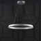 Jonathan Y Baxter 23.5" 1-Light Modern Contemporary Aluminum Integrated LED Hoop Pendant, Matt White JYL7200A - alternate 7