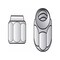 Hillman Nylon Lock Nut 1/4-20" Zinc-Plated Steel USS Zinc-Plated 180147 - alternate 5