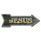 Signmission Jesus Arrow Decal Funny Home Decor 18in Wide D-A-999794 - alternate 1