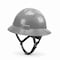 Ge Vented Hard Hat, HDPE, 4 Point Ratchet, Type 1, Class C, Gray GH328G - alternate 1