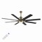 Jonathan Y Octo 66" 1-Light Contemporary Industrial Iron/Plastic Mobile-App/Remote-Controlled 6-Speed Ceiling F JYL9712B - alternate 8