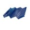 Apollo Tile Cobalt Blue 11 in x 12.6 in Glass Glossy Floor and Wall Mosaic Tile 4.81 sqft/case, 5PK APLHB88012A - alternate 4