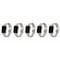 Elegani Mesh Stainless Steel Replacement Band Compatible with Apple Watch 46mm, Silver SBMST-SLV-46mm - alternate 3