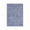 Homeroots 8' X 10' Denim Blue Geometric Washable Indoor Outdoor Area Rug 607479 - alternate 4