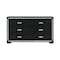 Global Furniture Usa Contemporary Glam Soleil Charcoal Dresser SOLEIL-CHARCOAL-DR - alternate 1