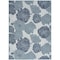 Homeroots 4' X 6' Navy Blue Ivory And Blue Floral Indoor Outdoor Area Rug 552492 - alternate 6