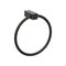 Amerock Monument Oil Rubbed Bronze Contemporary 6-1/2 in 165 mm Length Towel Ring BH36082ORB - alternate 1