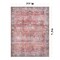 World Rug Gallery Vintage Inspired Machine Washable Non Slip Area Rug 7 ft 7 in x 9 ft 6 in Red 6029RED8X10 - alternate 8