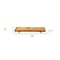 Homeroots 29" Natural Teak Wood Bath Tray And Seat 376658 - alternate 3