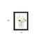 Homeroots Bathroom Flower Ja Black Framed Print Bathroom Wall Art 530066 - alternate 3