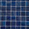 Apollo Tile Celestial 12 in. x 12 in. Glossy Egyptian Blue Glass Mosaic Wall and Floor Tile 20 sqft/case, 20PK APLST88BL542A - alternate 3